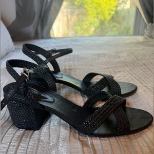 Schutz Size 8 Karima Sandal 2 1/2" heel NWOB